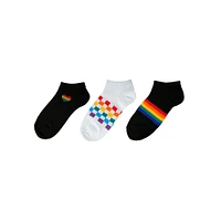 Tines Para Mujer Rainbow Textiles Multicolores Talla 25 3 Pares