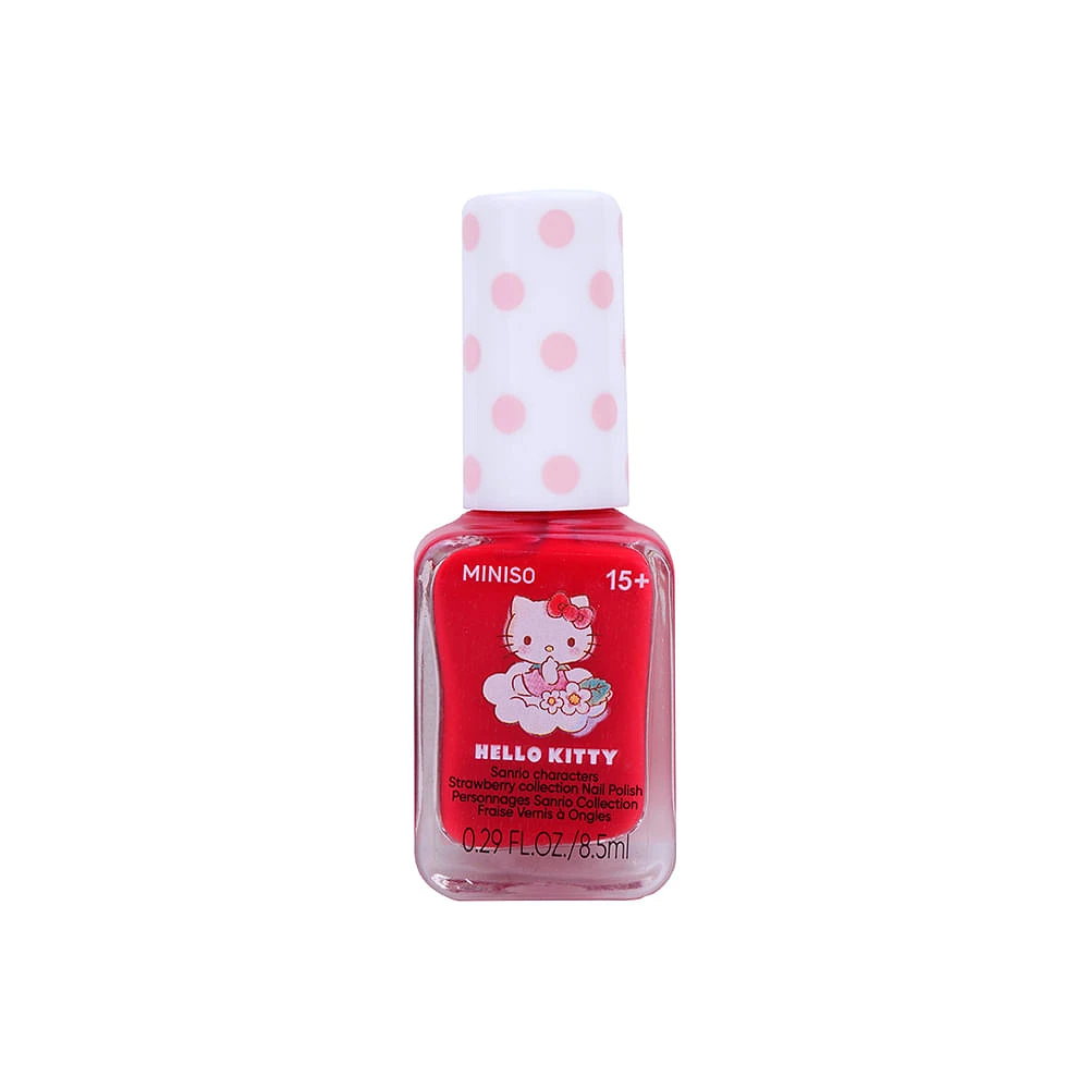 Esmalte Para Uñas Sanrio Hello Kitty Rojo 8.5 ml