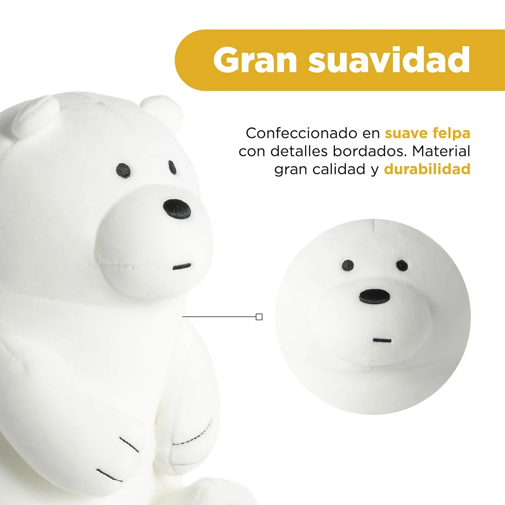 Peluche We Bare Bears Polar Felpa Café 30 cm