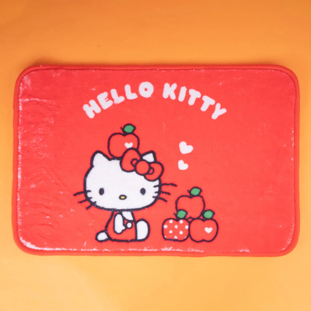 Tapete Decorativo Sanrio Hello Kitty Poliéster Rojo 60x40 cm