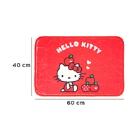 Tapete Decorativo Sanrio Hello Kitty Poliéster Rojo 60x40 cm