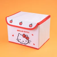 Organizador Plegable Sanrio Hello Kitty Textil Blanco 24x18x18 cm