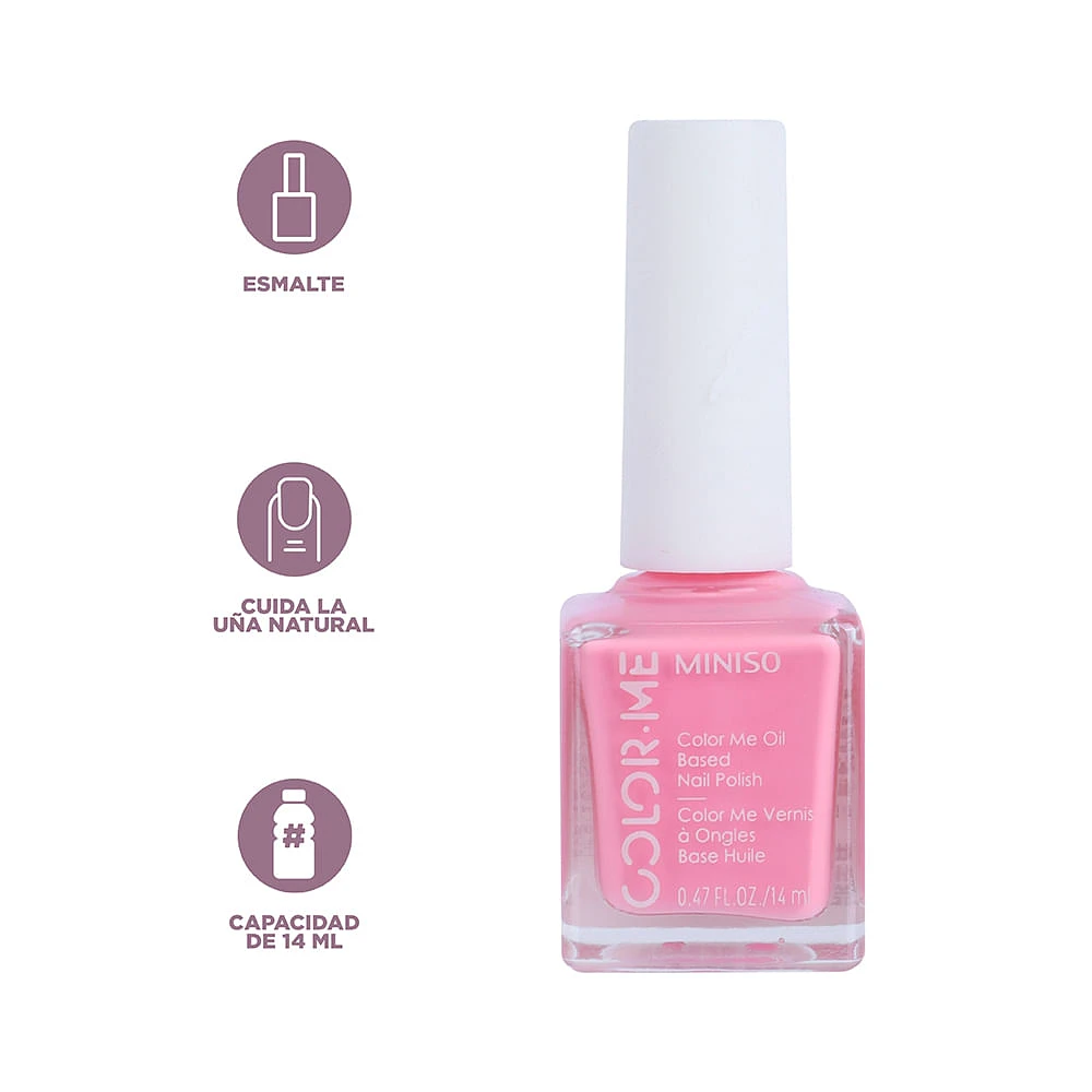 Esmalte Para Uñas Color Me Rosa Pastel 14 ml