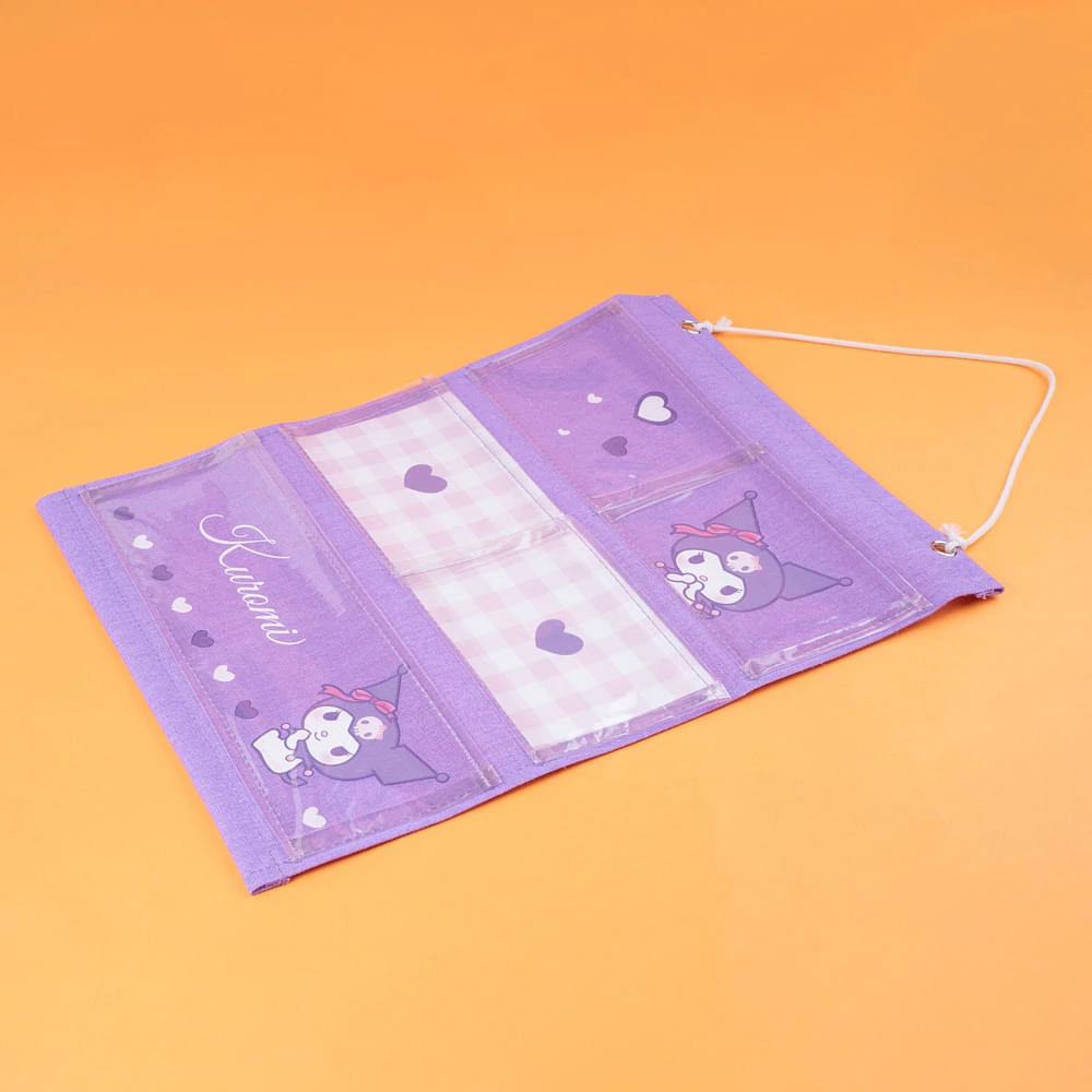 Organizador Colgante Sanrio Kuromi Textil Morado 30x40 cm