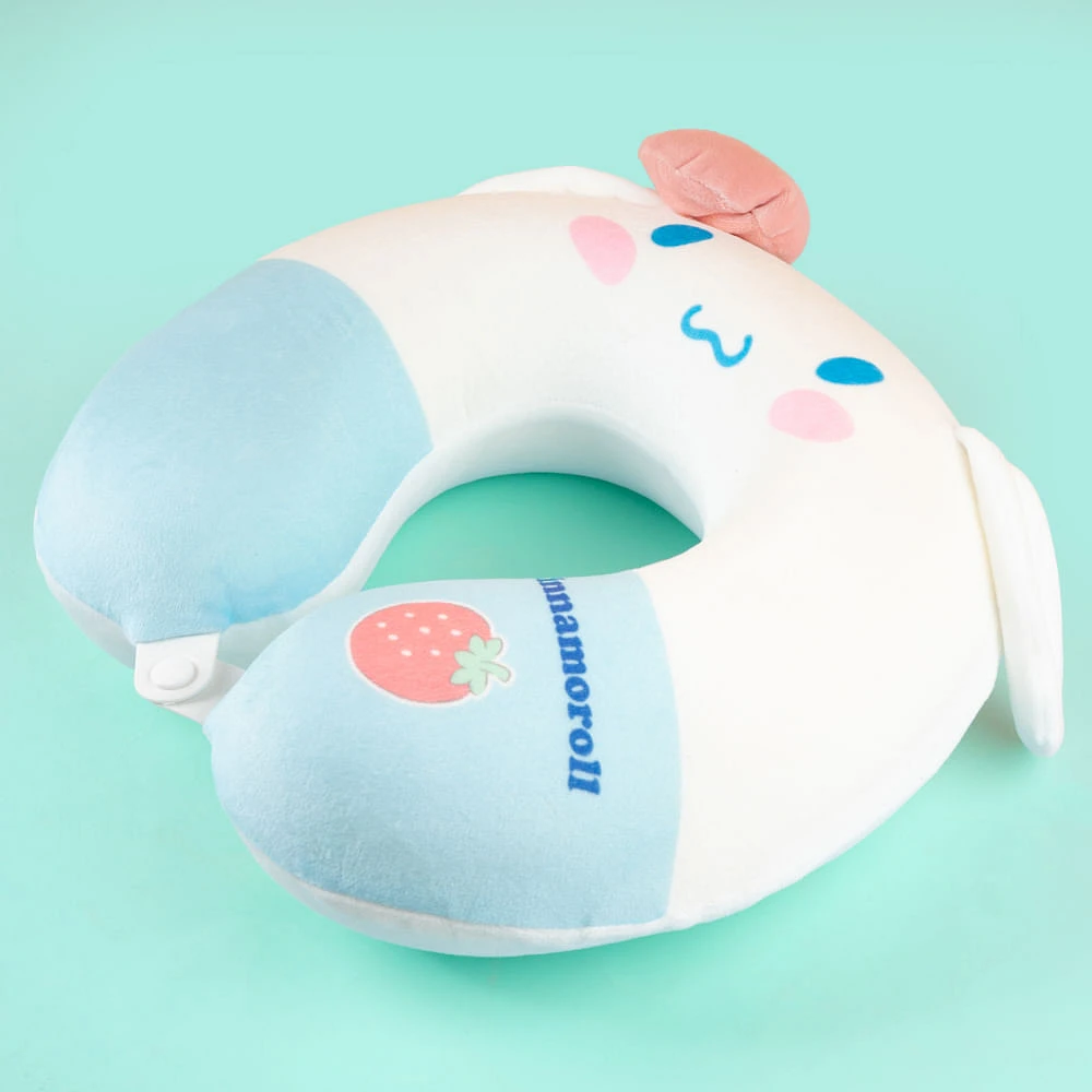 Almohada De Viaje Sanrio Cinnamoroll Memory Foam 30x28 cm