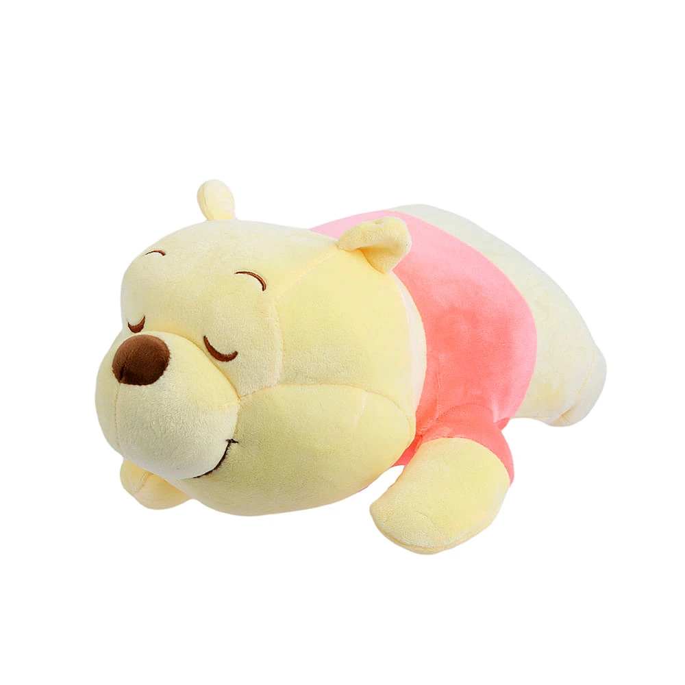 Peluche Disney Winnie Pooh Acostado Felpa Amarillo 47x25 cm