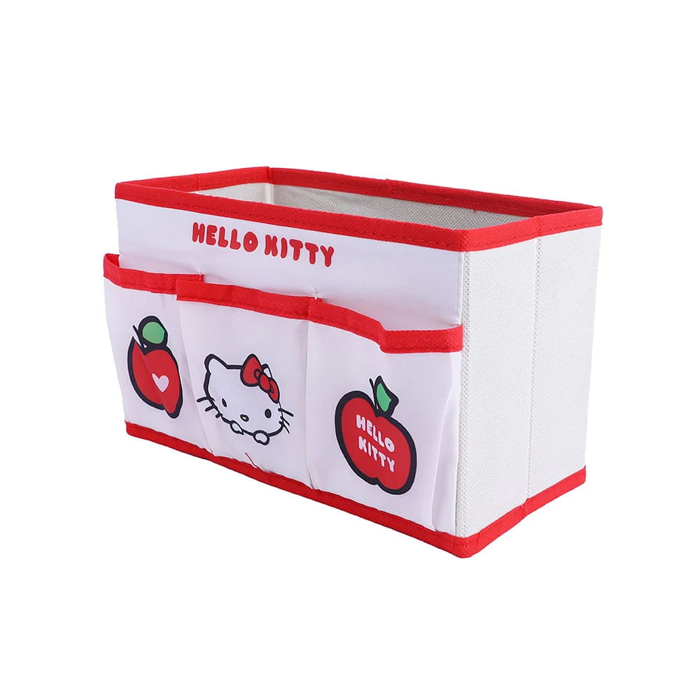 Organizador Plegable Sanrio Hello Kitty Textil Blanco 24x12x15 cm