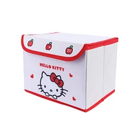 Organizador Plegable Sanrio Hello Kitty Textil Blanco 24x18x18 cm