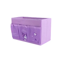 Organizador Plegable Sanrio Kuromi Textil Morado 24x12x15 cm