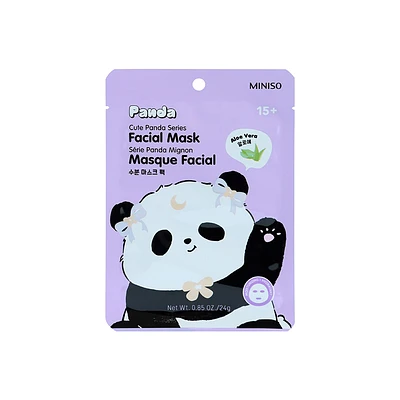 Mascarilla Facial Hidratante Cute Panda 24 ml Aloe Vera