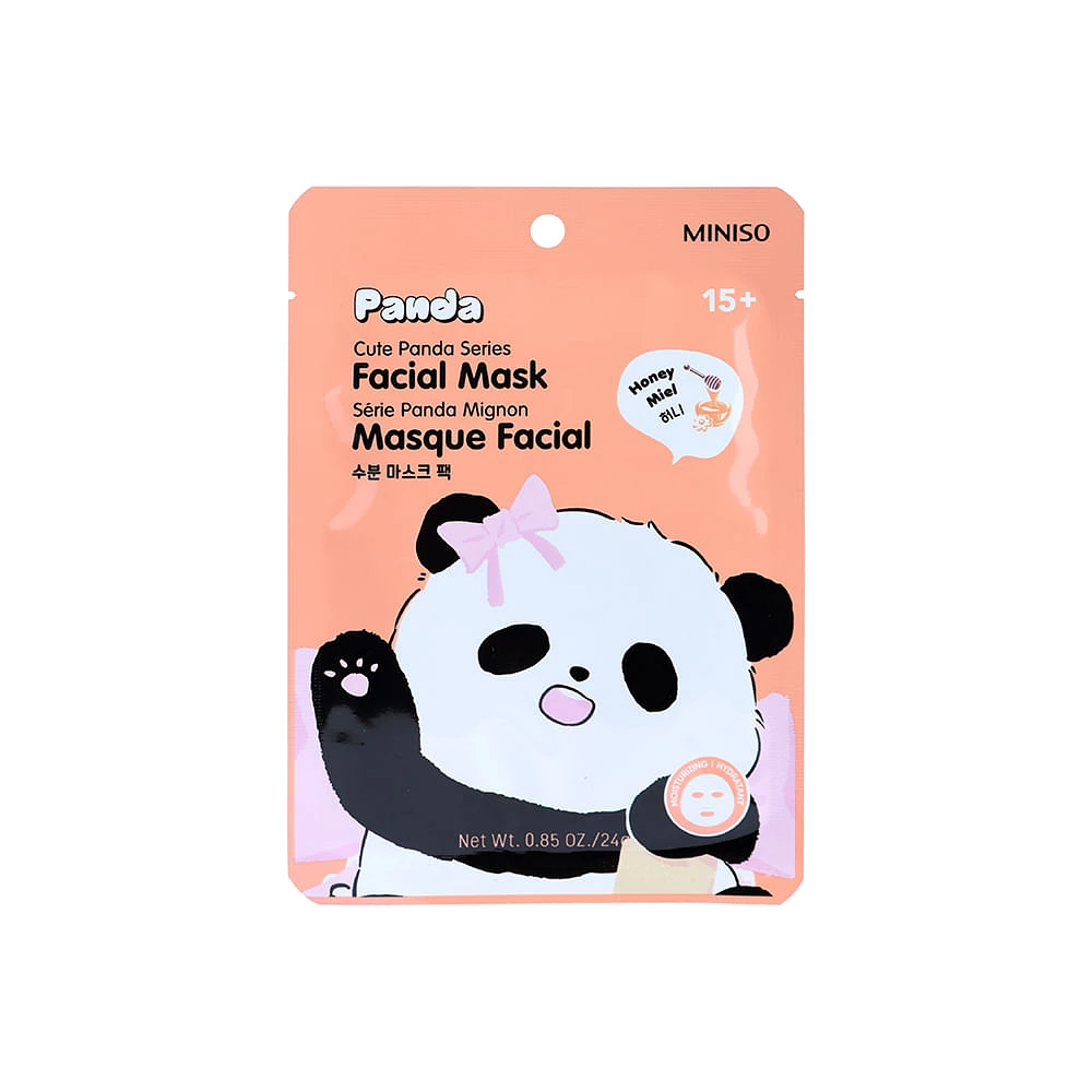 Mascarilla Facial Hidratante Cute Panda 24 ml Miel