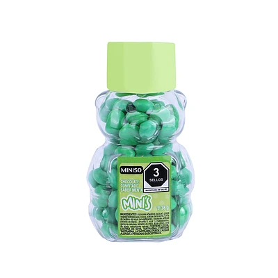 Mini Lunetas 38 gr Chocolate Sabor Menta