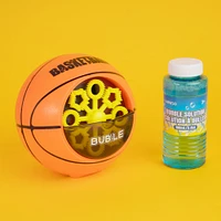 Maquina de burbujas Diseño Balón De Basketball Sintética Naranja 100 ml