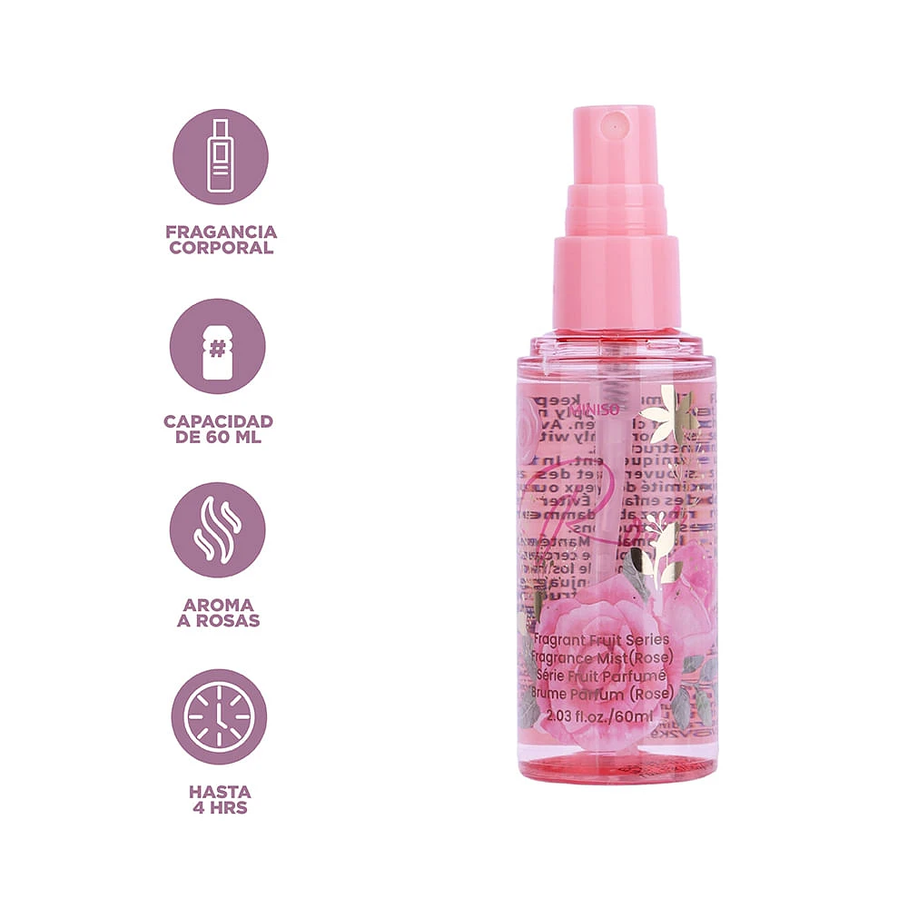 Fragancia Corporal  60 ml Rosas