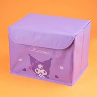 Organizador Plegable Sanrio Kuromi Textil Lila 24x18 Cm