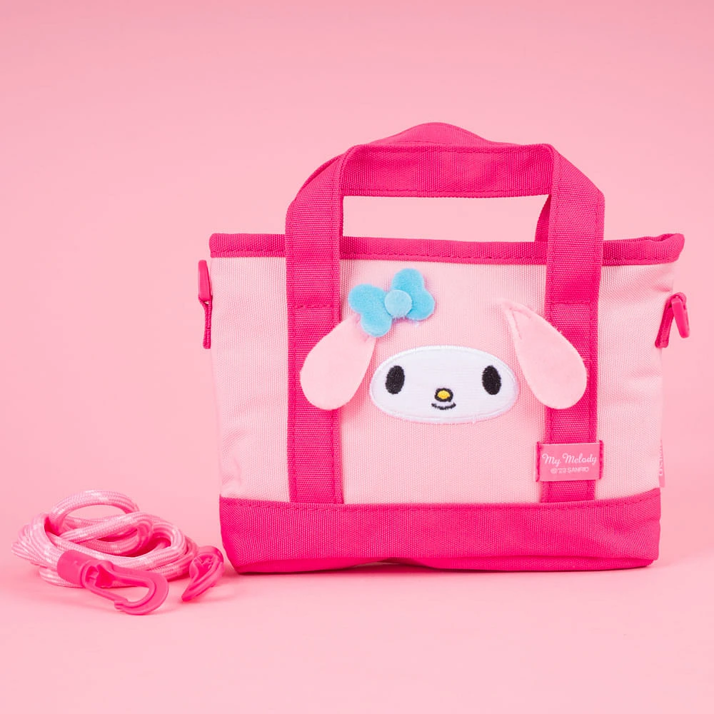 Bolso Crossbody Sanrio My Melody Textil Rosa 20x13 cm