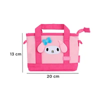 Bolso Crossbody Sanrio My Melody Textil Rosa 20x13 cm