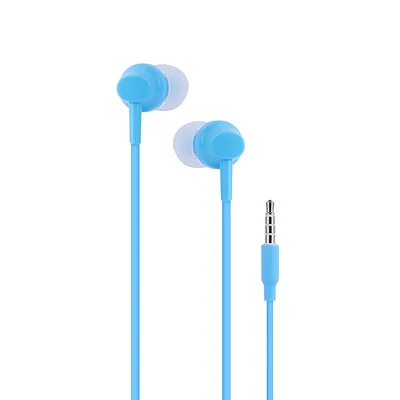 Audífonos De Cable Ositos Cariñositos Gruñosito Azules 1.2 m 20 kHz