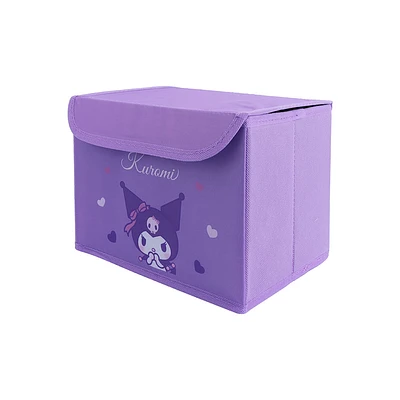 Organizador Plegable Sanrio Kuromi Textil Lila 24x18 Cm