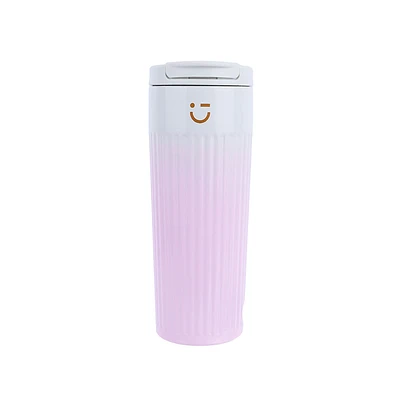 Termo Con Tapa  Rose Gold Acero Inoxidable Degradado 500 ml