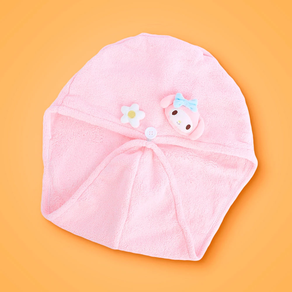 Toalla Para Cabello Sanrio My Melody Textil Rosa 23x60 cm