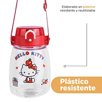 Cilindro Con Correa Sanrio Hello Kitty Plástico 1300 ml