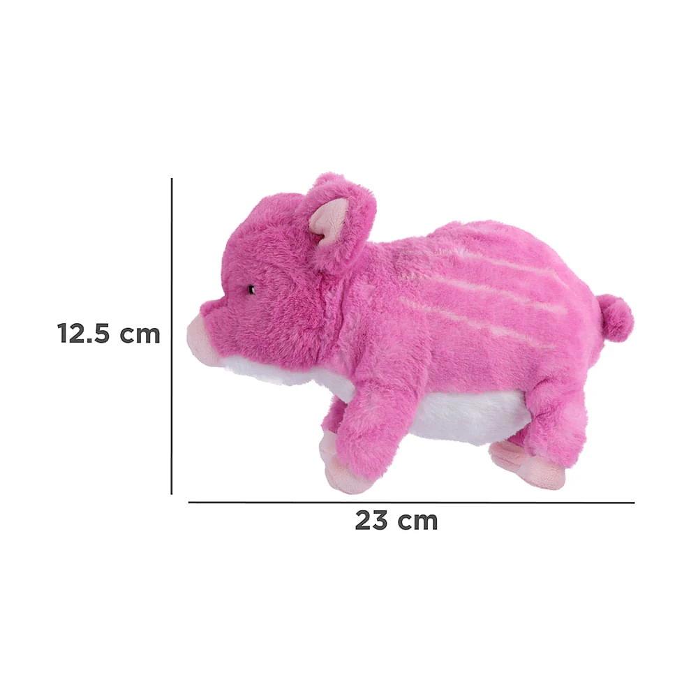 Peluche  Miniso Cerdito Felpa Rosa 23x12.5 Cm