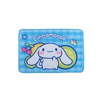 Tapete Decorativo Sanrio Cinnamoroll Poliéster Azul 60x40 Cm