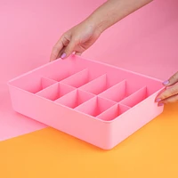 Organizador De Escritorio Con Secciones Plástico Rosa 29.8x228x7.8 Cm