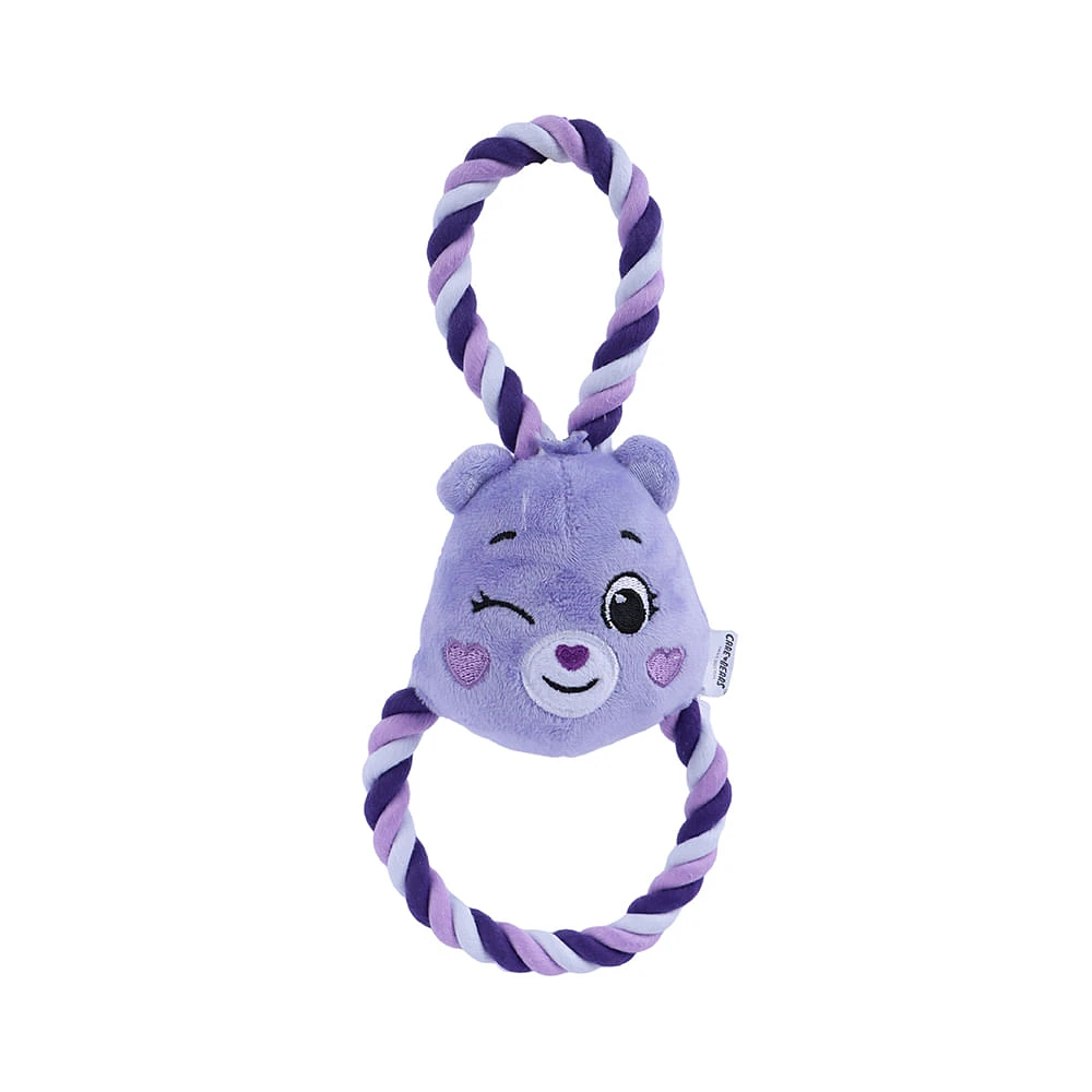 Juguete De Cuerda Para Mascotas Ositos Cariñositos Generosita Textil Morado