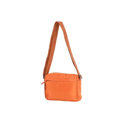 Bolso Crossbody Textil Naranja 20x14 cm