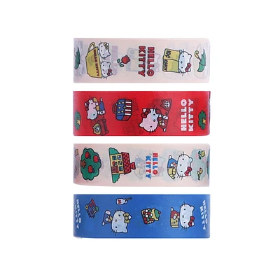 Set Cintas Adhesivas Sanrio Hello Kitty Washi Multicolores 2 m Piezas