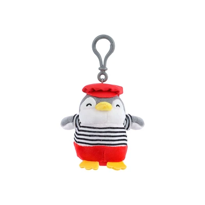 Llavero Sr. Miniso Mini Family Felpa Multicolor 10.2 Cm