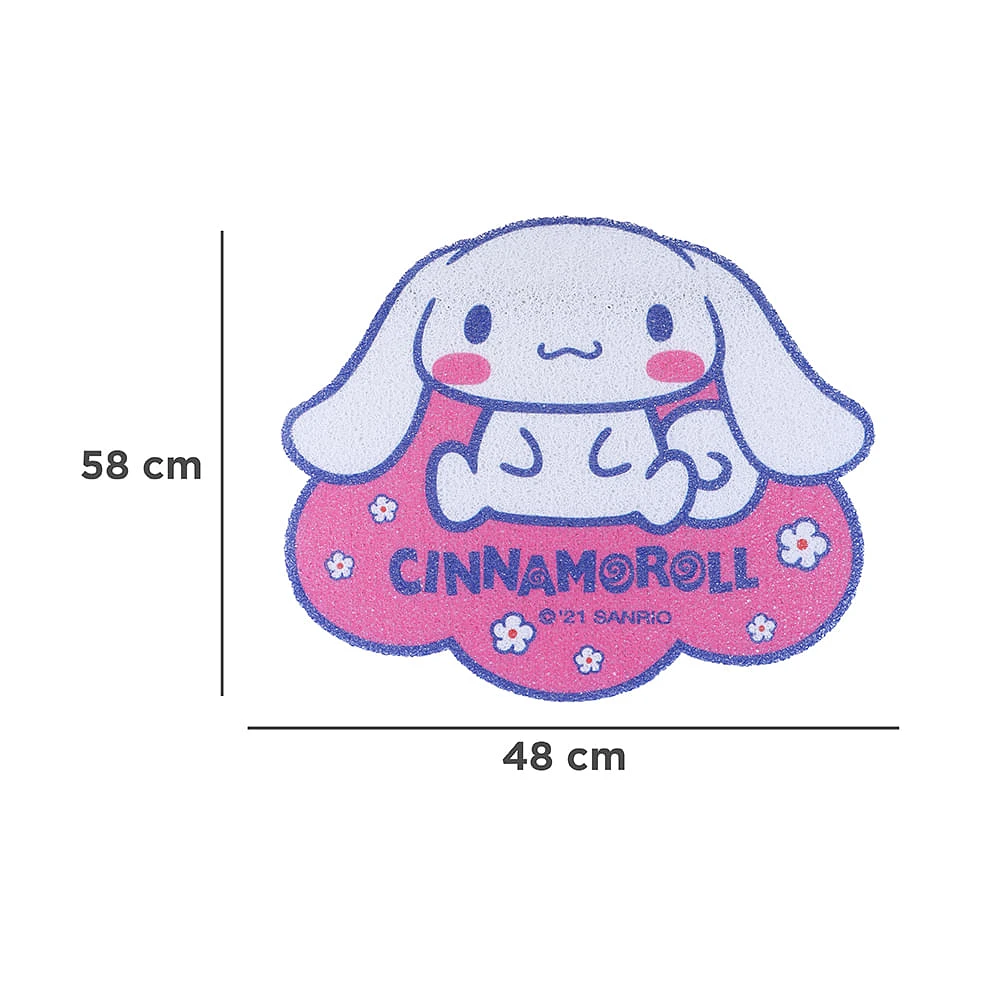 Tapete Decorativo Sanrio Cinnamoroll Poliéster Multicolores 48x58 Cm