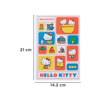 Kit De Papelería Sanrio Hello Kitty Accesorios Y Libreta Multicolor 14.2x21 Cm 32 Hojas Rayas 6 Piezas