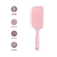 Cepillo Para Cabello Disney Cenicienta Princesas Manga Sintético Rosa