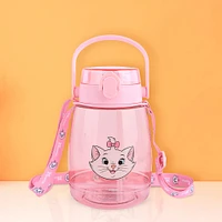 Cilindro Con Correa Disney Marie Plástico Rosa 1.3 L