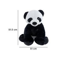 Peluche Panda Mini Family Felpa 26.7x53 Cm