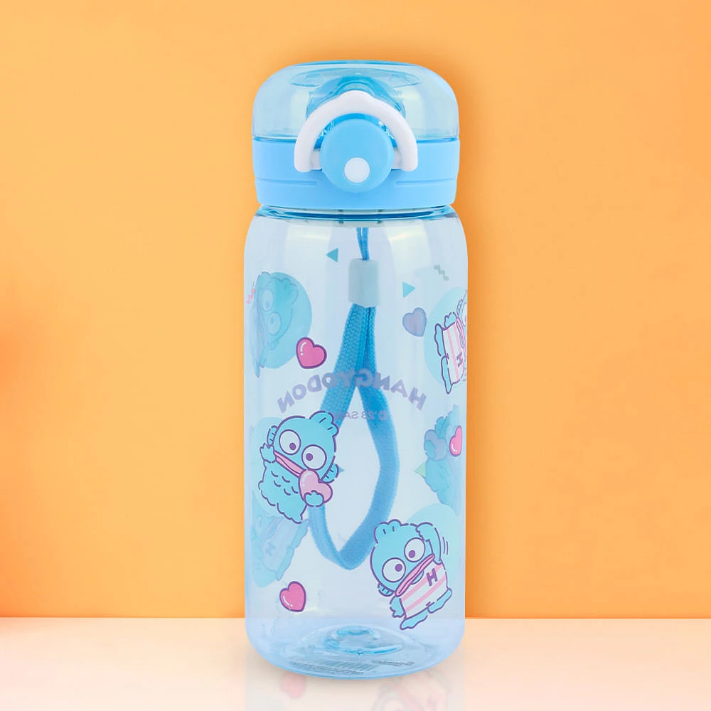 Cilindro Con Tapa Y Asa Sanrio Hangyodon Plástico Azul 450 ml