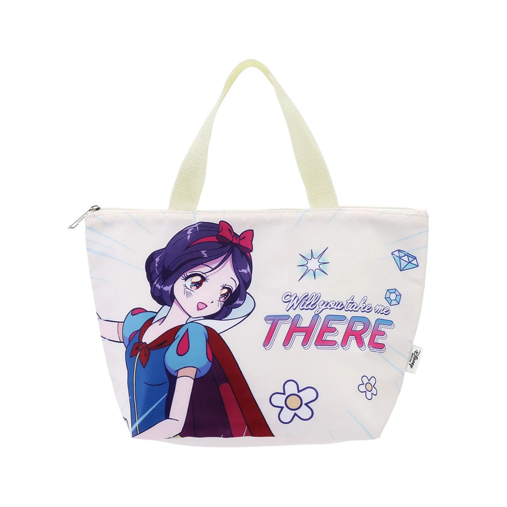 Lonchera Disney Blancanieves Princesas Manga Textil 32x12x21 cm