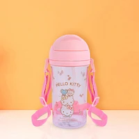 Vaso Con Tapa Enroscable Y Boquilla Sanrio Hello Kitty Plástico Rosa 400 ml