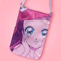 Bolso Bandolera Disney La Sirenita Princesas Manga Textil 16x4x22 cm