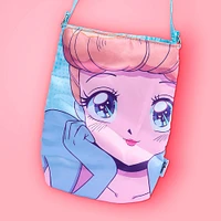 Bolso Bandolera Disney Cenicienta Princesas Manga Textil 16x4x22 cm