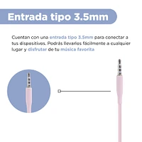 Audífonos De Cable Con Estuche Sanrio My Melody 120 cm 3.5 mm