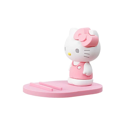 Soporte Para Celular De Escritorio Sanrio Hello Kitty Silicona Rosa 9x6.5x6.2 Cm