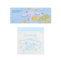 Paquete Bolsas De Sellado Sanrio Cinnamoroll Herméticas Transparentes 15x16 Cm 30 Piezas