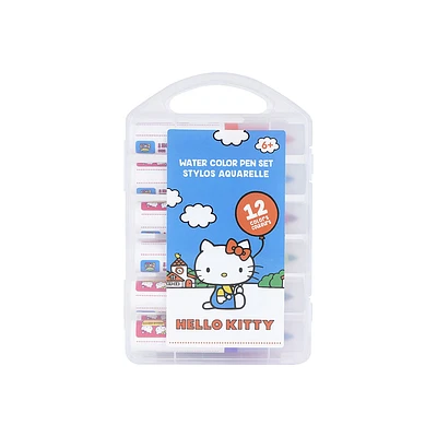 Paquete De Plumones Sanrio Hello Kitty Multicolores 12 Piezas