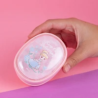 Cepillo Para Cabello Portátil Disney Cenicienta Princesas Manga Sintético Rosa 7x4.5x10 cm