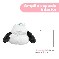 Monedero Sanrio Pochacco Felpa Blanco 20x15x2 cm