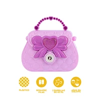 Maquina De Burbujas Diseño Bolso Lila 80 ml